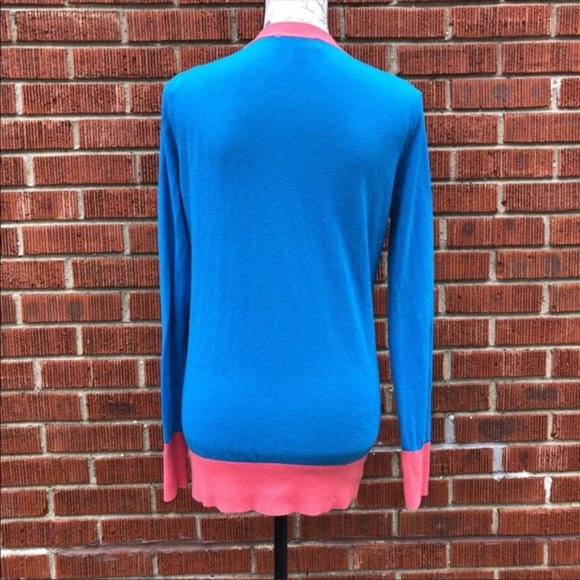 Prabal gurung for Target blue color block cardigan - Picture 5 of 6
